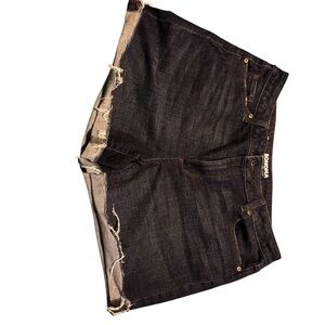 Sonoma Women's Dark Blue Denim Shorts
